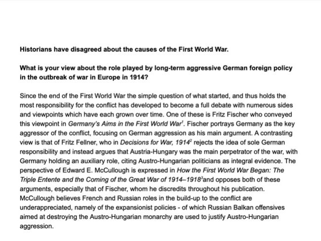 How To Write A Level History Coursework Writing Coursework